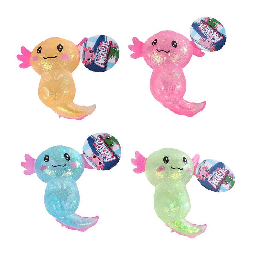 Axolotl sukker squeeze dyrefarve, 11cm