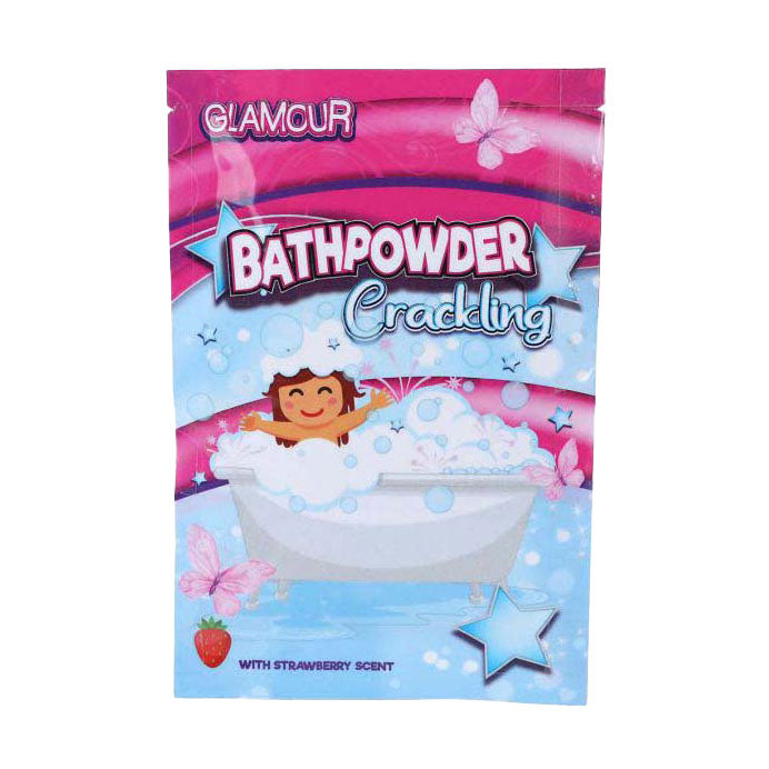 Glamour knitrende badepulver med duft 30 gram