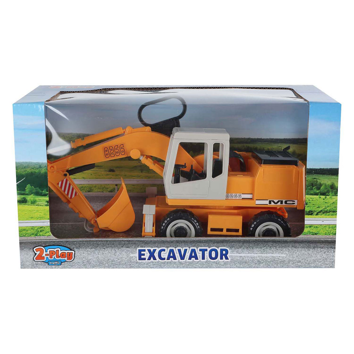 2-spils gravemaskine 1:24, 27cm
