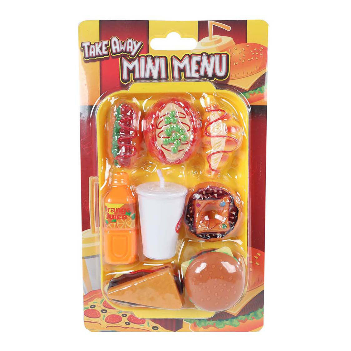 Fastfood mini-menu legesæt