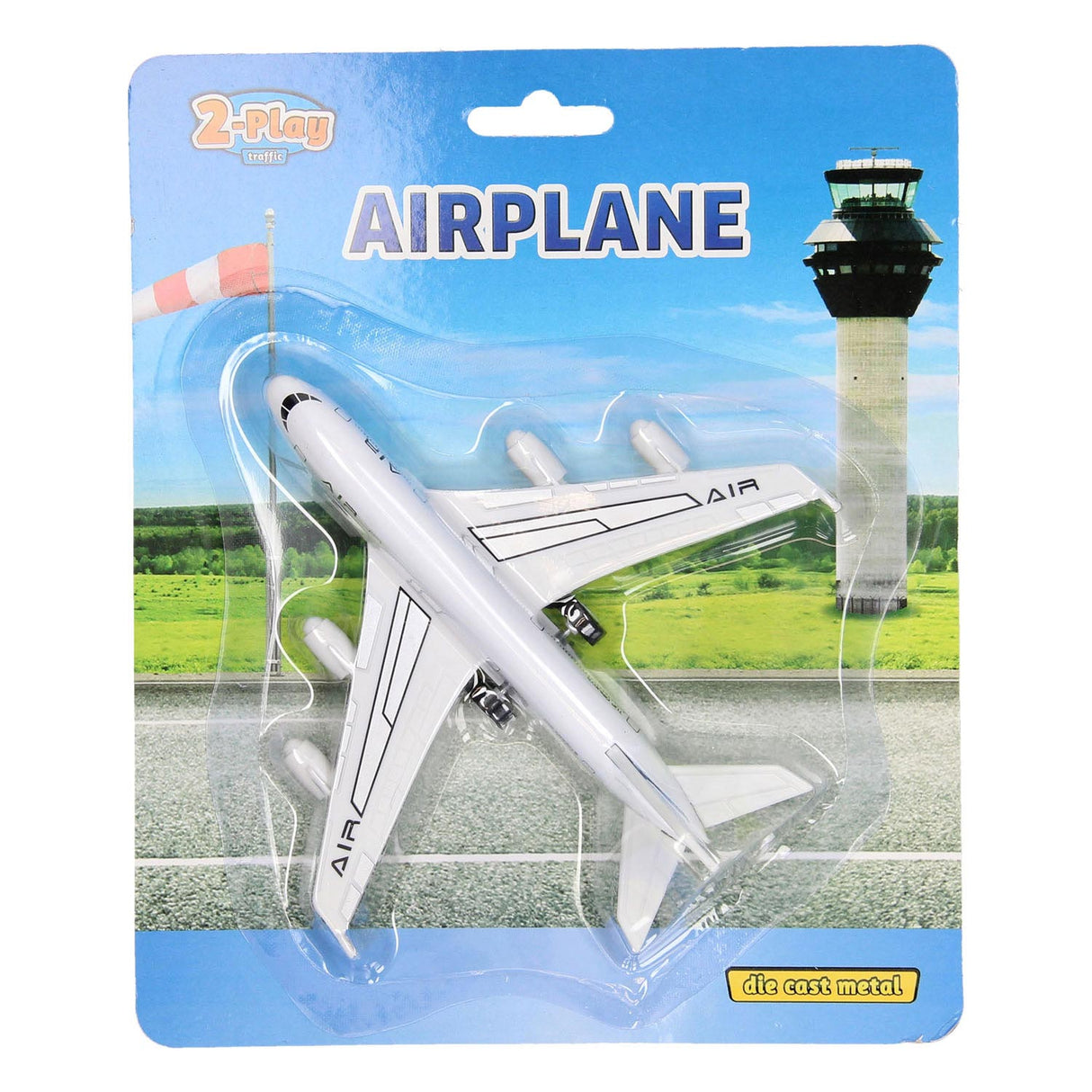 2-spils trykstøbt tilbagetræksplan, 14 cm