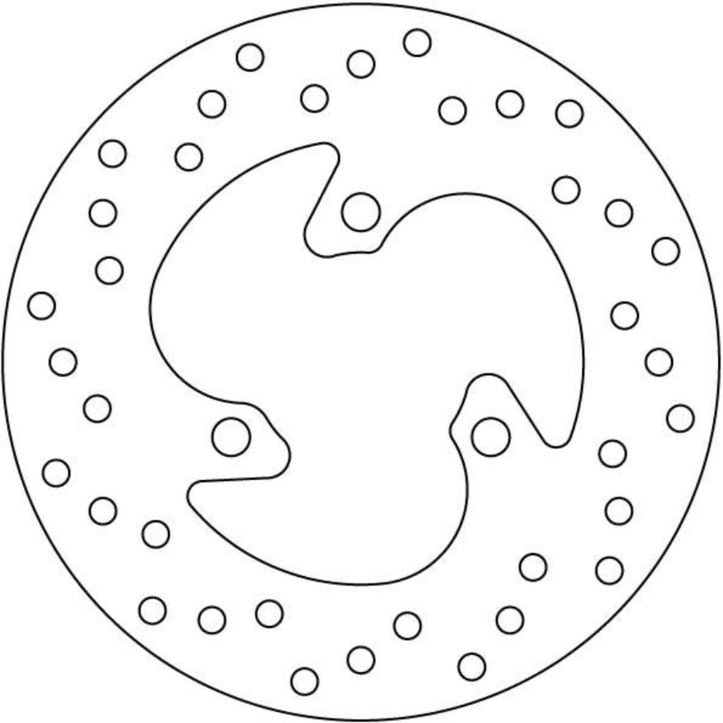 NewFren Brake Disc DF4066A | Yamaha Aerox