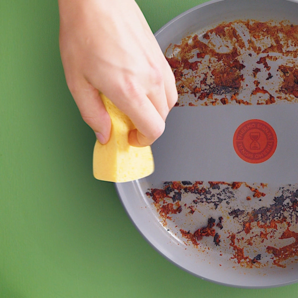 Tefal renew+ stegepande - ø24 cm - keramik - pfas-fri - velegnet til induktion