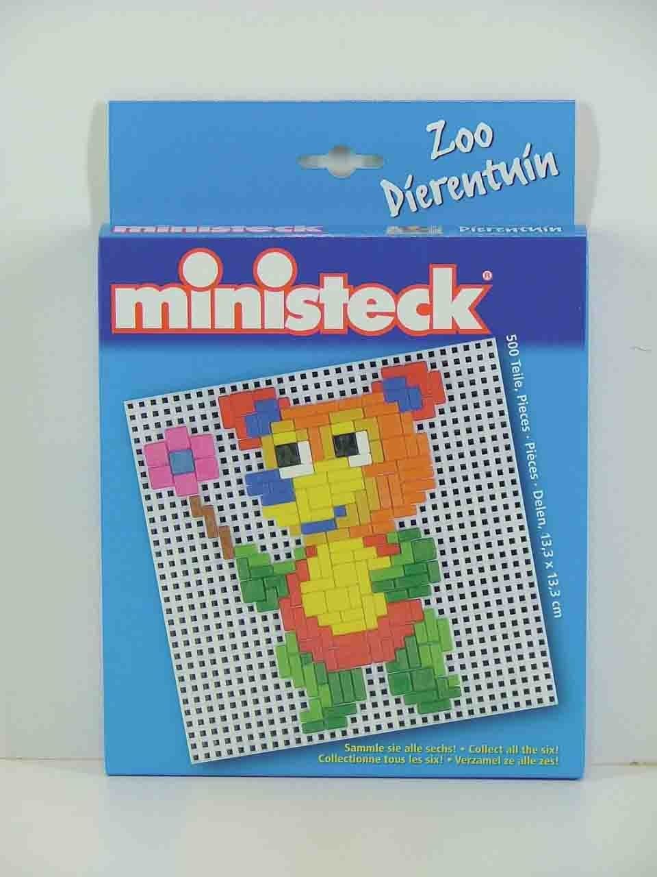 Ministeck - zoobjørn 500 stk