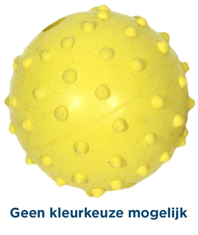 Glad kæledyrs gummibold med klokke