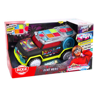 Dickie legetøj beat hero dj car