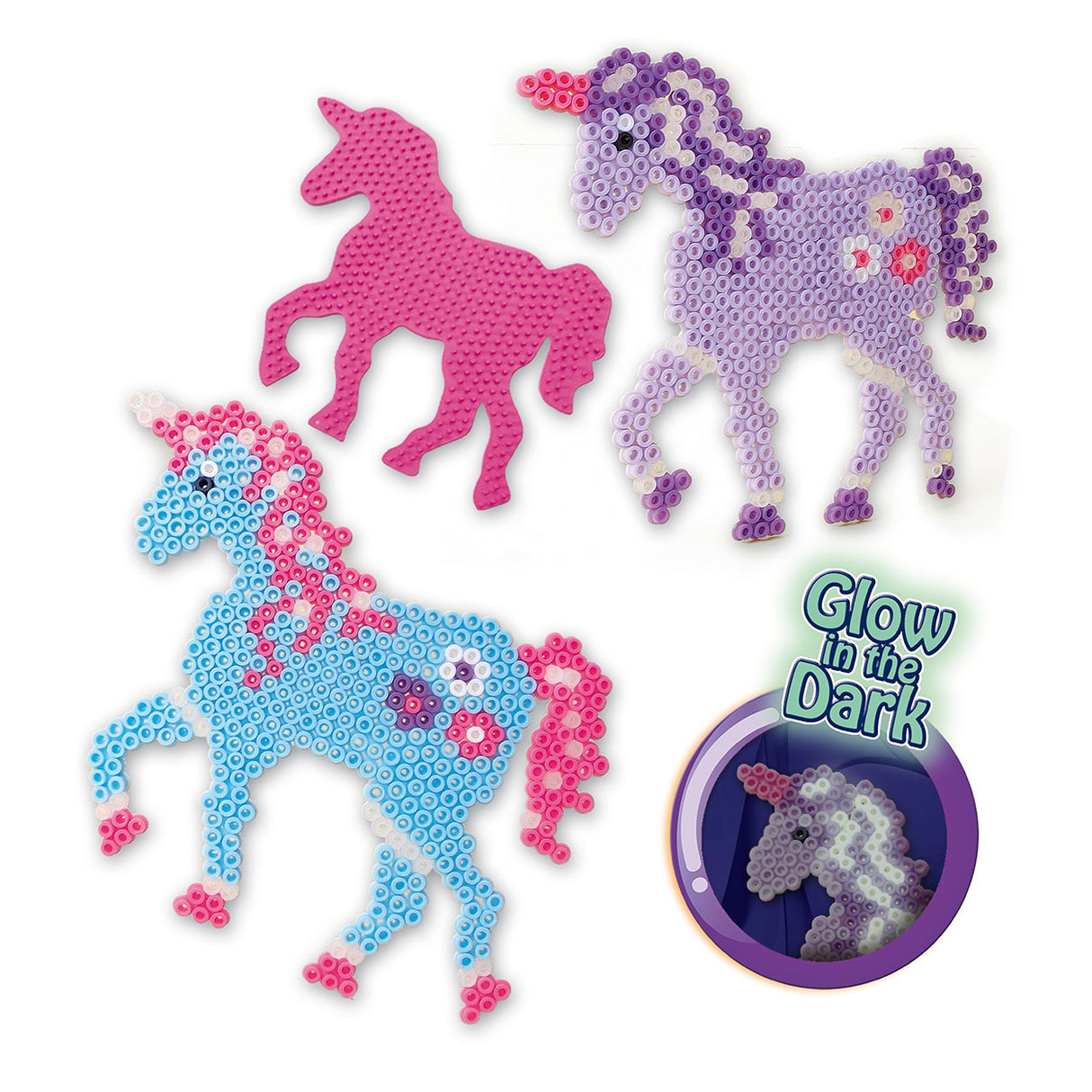Ses beedz jern-på perler fantasy hest