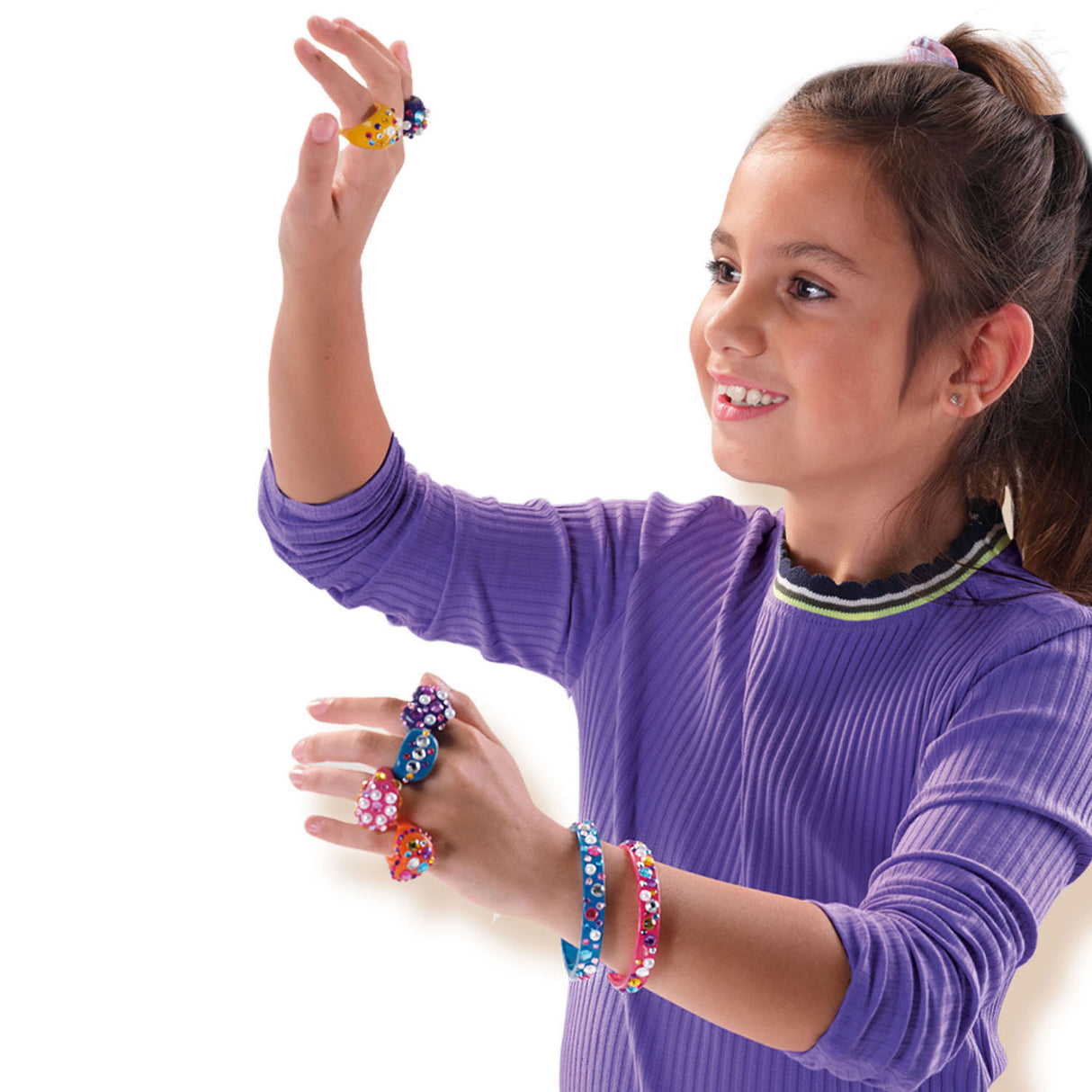Ses creative ses diamanzo ringe og armbånd
