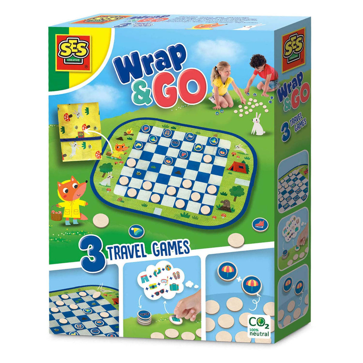 Ses wrap and go rejse spil, 3i1