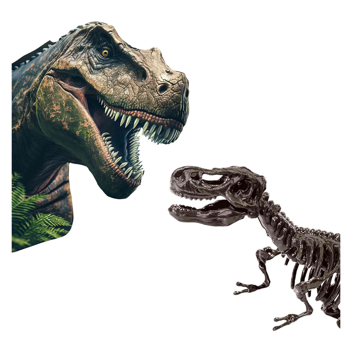 SES udforsk dino og skeletudgravet 2in1 - t -rex