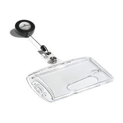 Sikkerhedskortholder med roll-off system holdbar 801219 85x54mm
