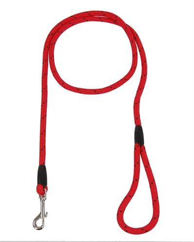 Rosewood Dog Leash Rop Red Black