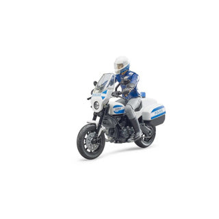 Bruder scrambler ducati politi motorcykel varevogn