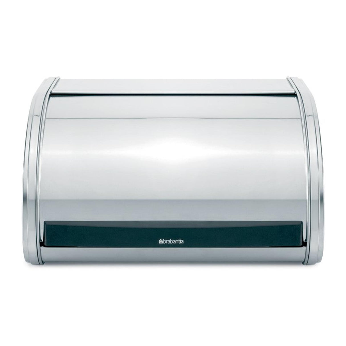 Brabantia glidende brødspand halv brillant stål 17,3x26,5x31,6cm 11 liter