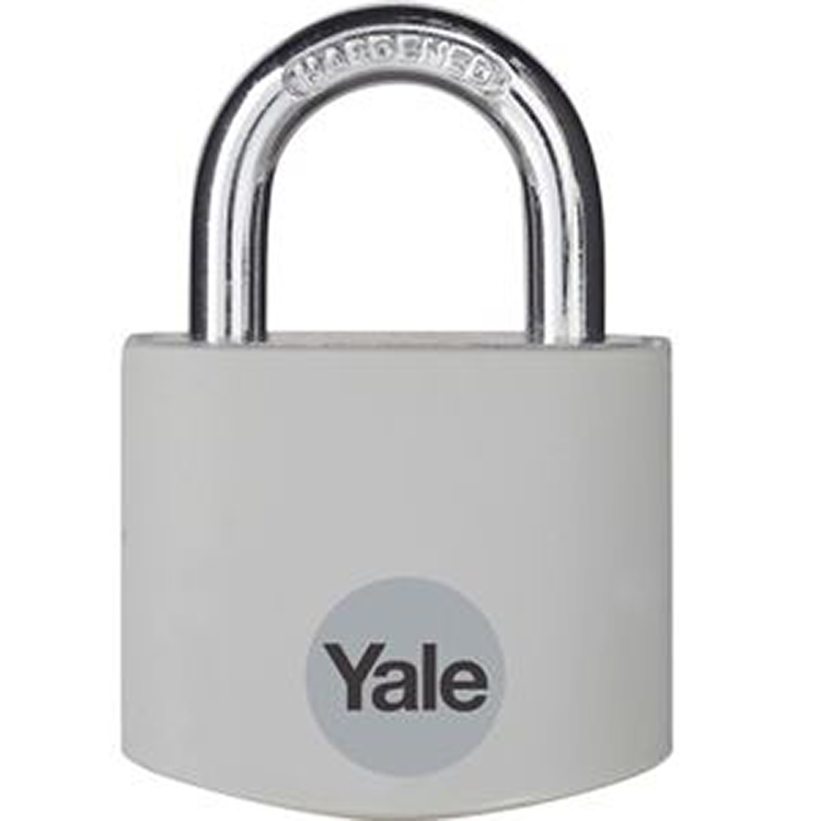 Yale 1065219 - hængelås aluminium 32mm grå 1. standard sikkerhed | 6 stk