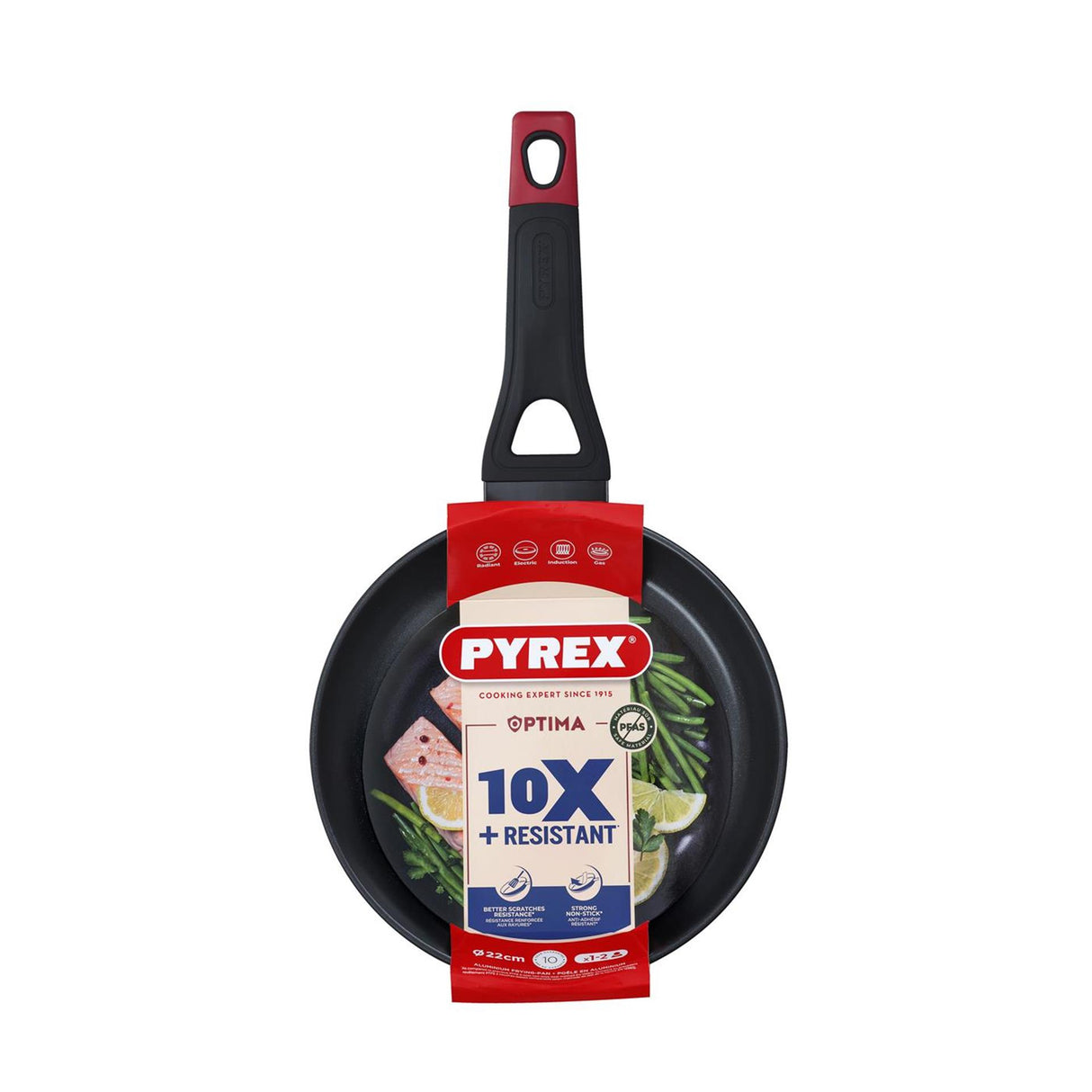 Pyrex optima+ stegepande - induktion