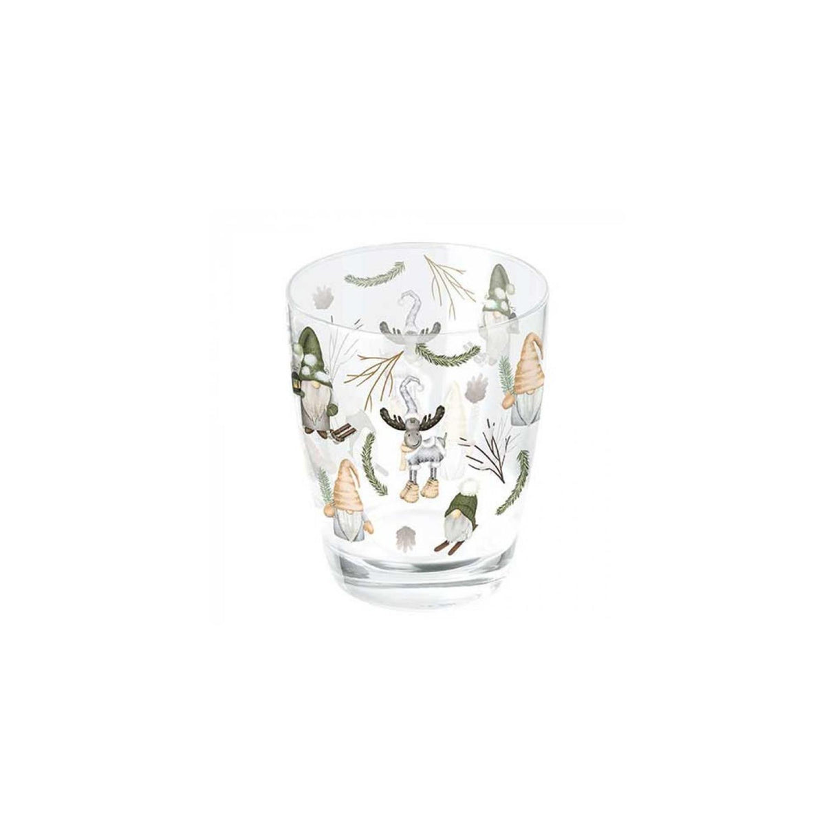 Ambiente drikkeglas 250ml skovnisser hvide