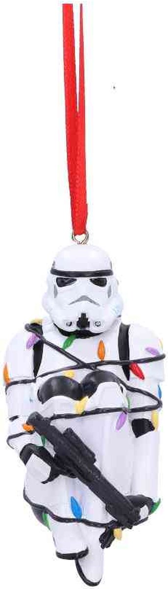Nemesis now star wars - stormtrooper i eventyrlys julekugle - flerfarvet