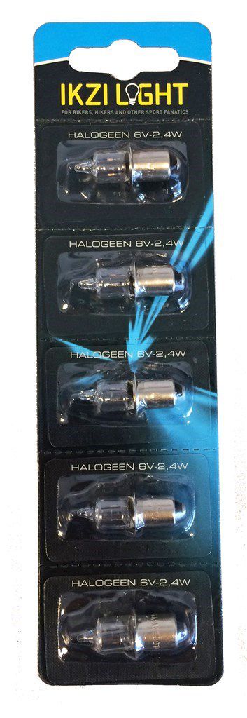 Lampe halogen 6V 2.4W krave til