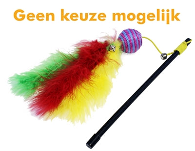 Cat 'n' caboodle kattestang karnevalsbold assorteret