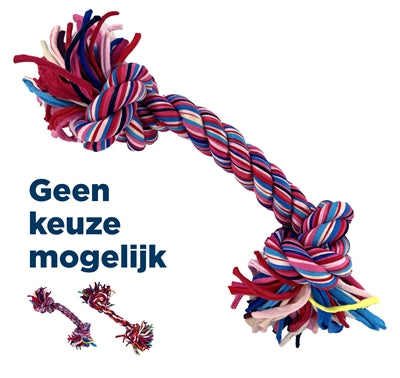 Happy pet twist-t-shirt med 2 knob