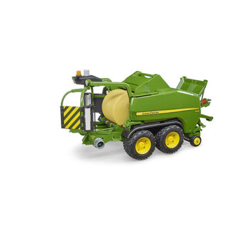 Bruder - john deere ballepresser og indpakning c441r - 2032 - skala 1:16 - legetøjskøretøj