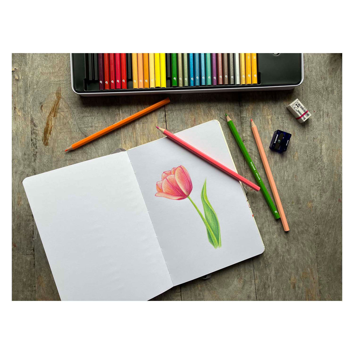 Bruynzeel creatives skitsebog a5 140 g m² 80 ark