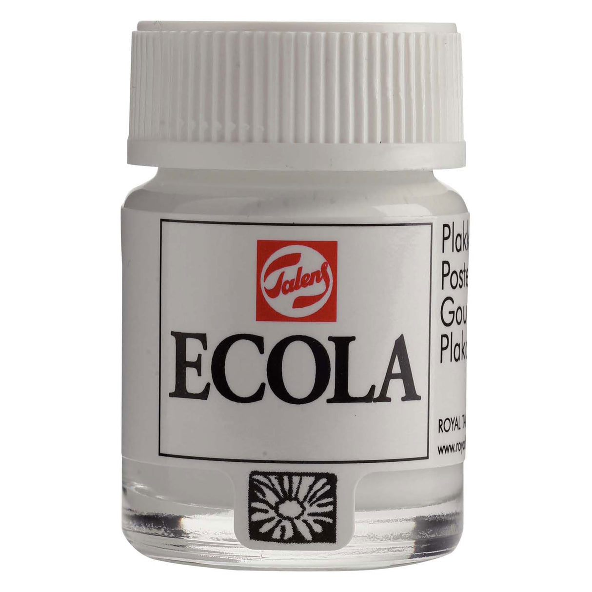 Bruynzeel ecola plakat malingsflaske 16ml hvid 100