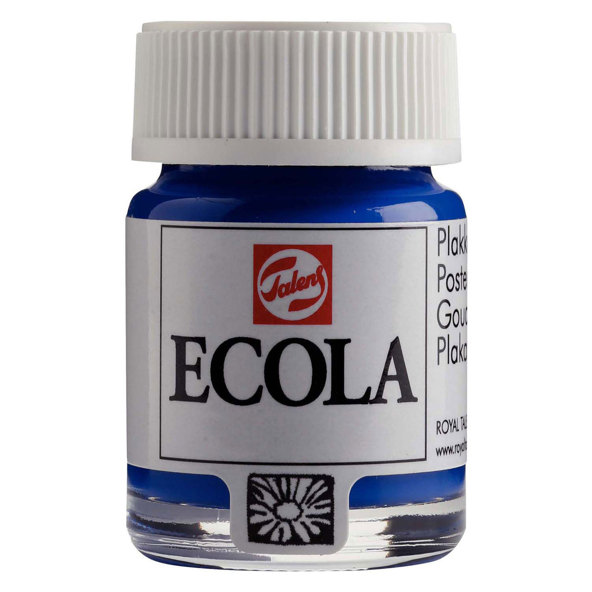 Bruynzeel ecola gouache malingsflaske 16ml mørkeblå 502