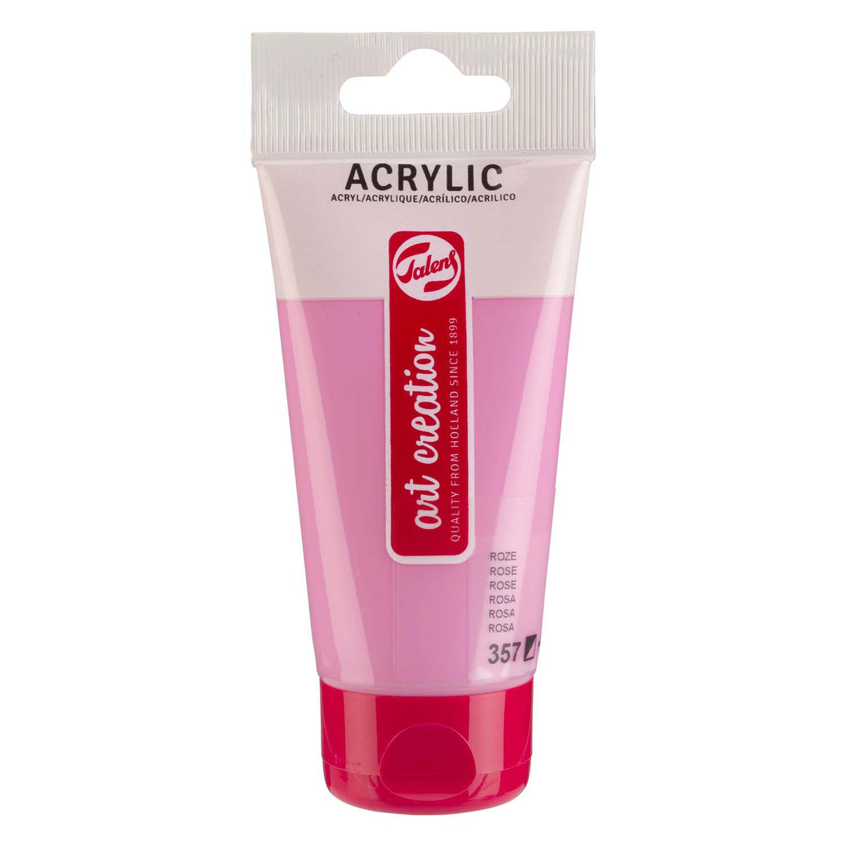 Talens art creation akrylmaling tube 75ml pink 357