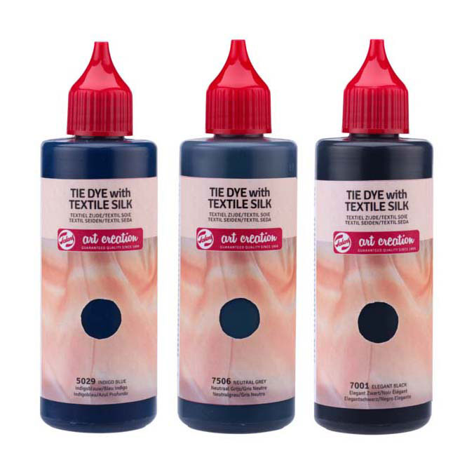 Talens art creation tie-dye sæt sort, 3x85 ml