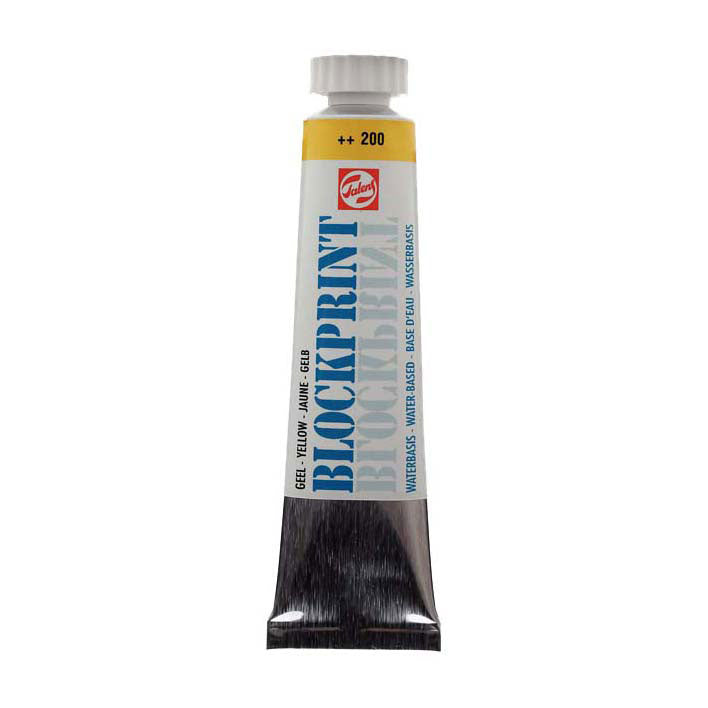 Talens bloktryk tube 20ml gul 200