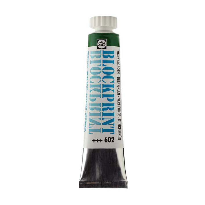 Talens blockprint tube 20ml mørkegrøn 602