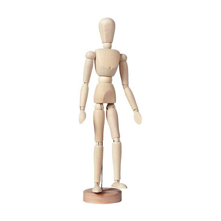 Talens mannequin kvinde 30cm klart træ