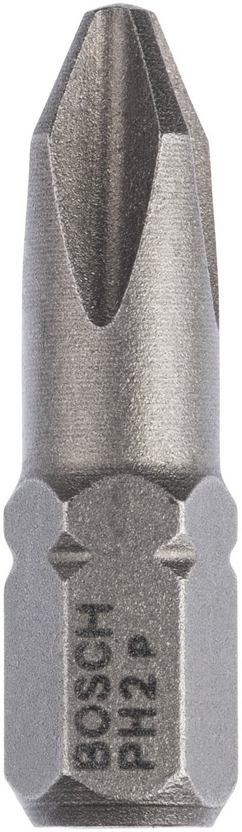 Bosch bit ekstra hårdt ph 2, 25 mm - 10 stk