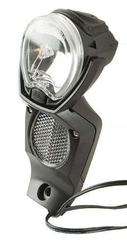 Gazelle forlygter lys Vision V2 for Hub Dynamo - Sort