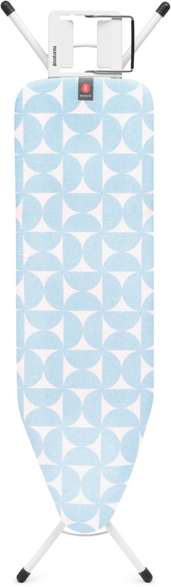 Brabantia strygebræt b - til strygejern - 124 x 38 cm - frisk brise