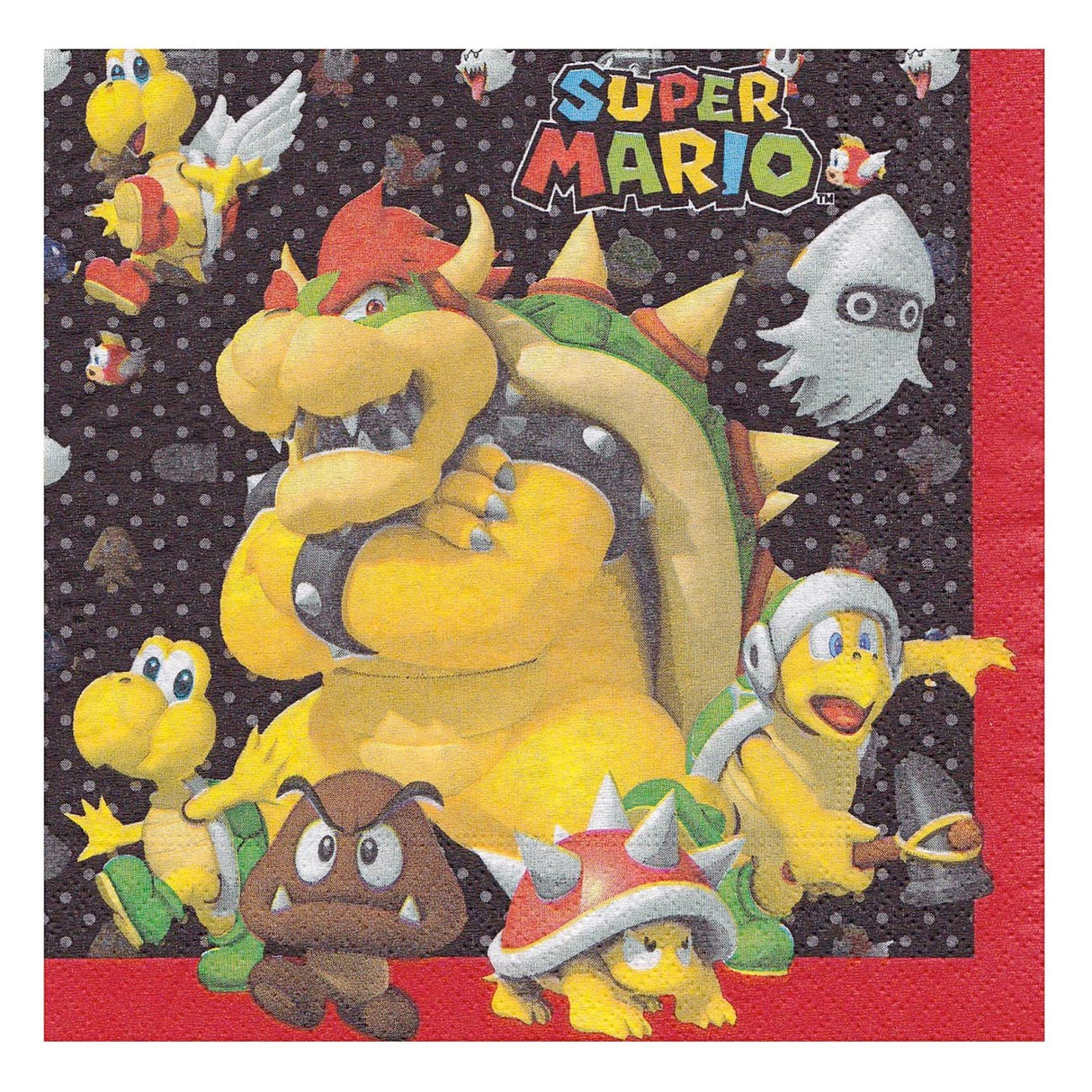 Super Mario -servietter, 20 ..