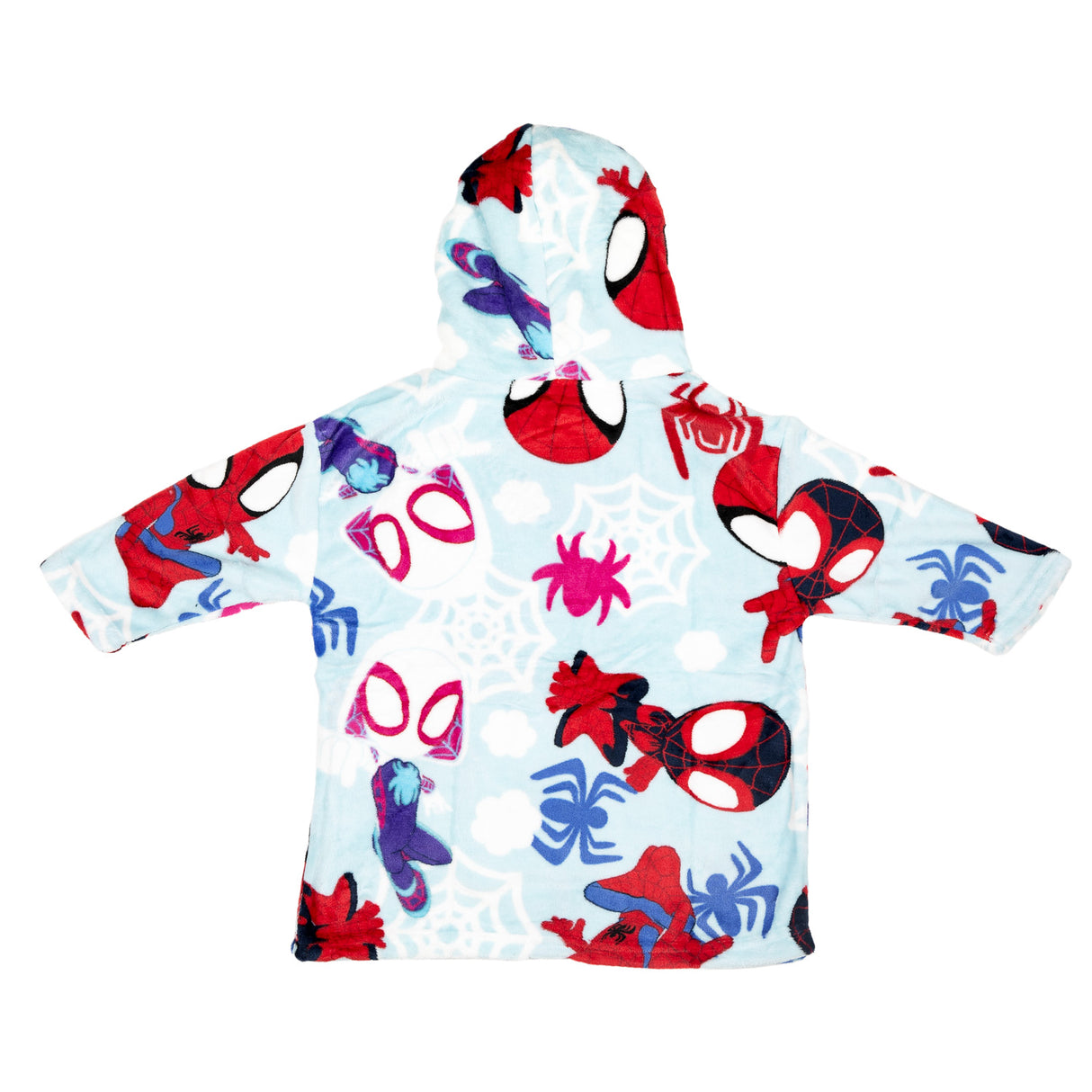 Puch spidey børne fleece hættetrøje tæppe sweater, 3-6 år