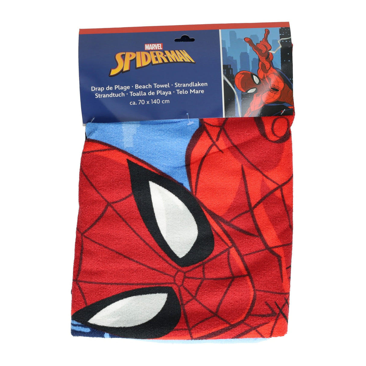 Spiderman badehåndklæde, 140x70cm