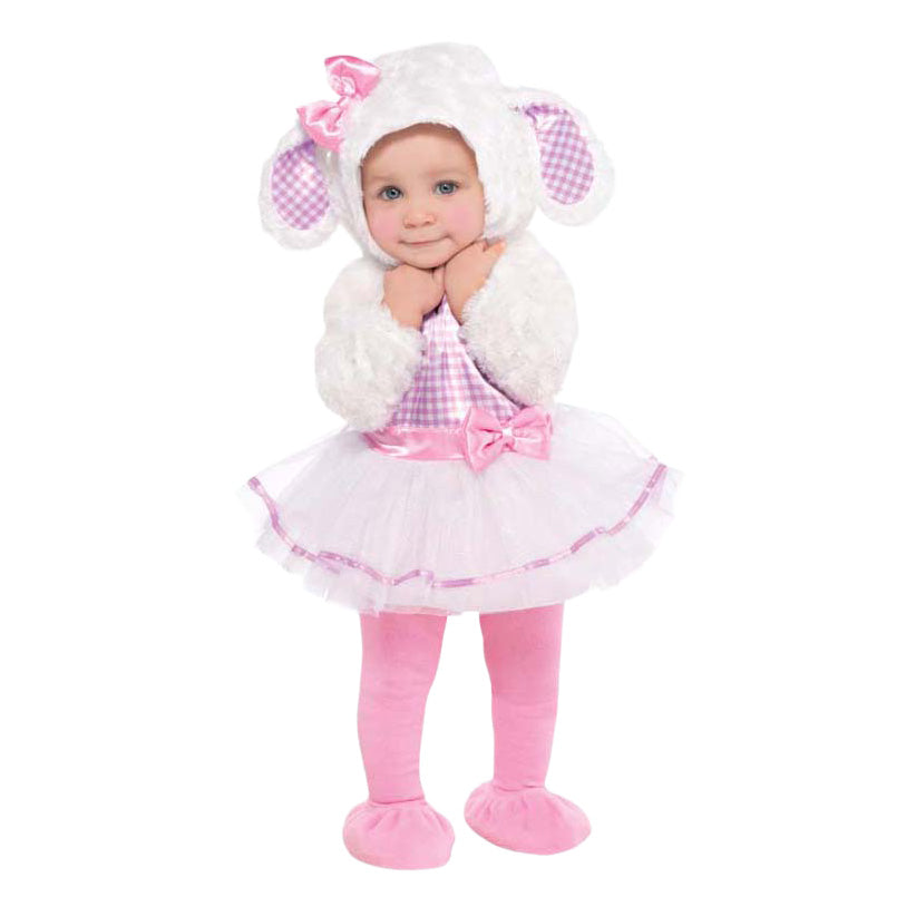 Babykostume lille lam - 6-12 måneder