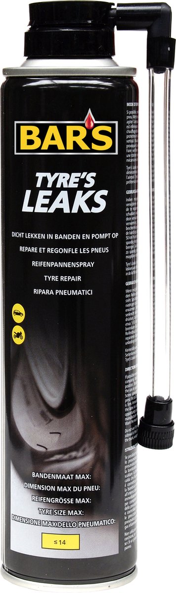 Tyre's leaks bandenreparatie BAR'S 300ml
