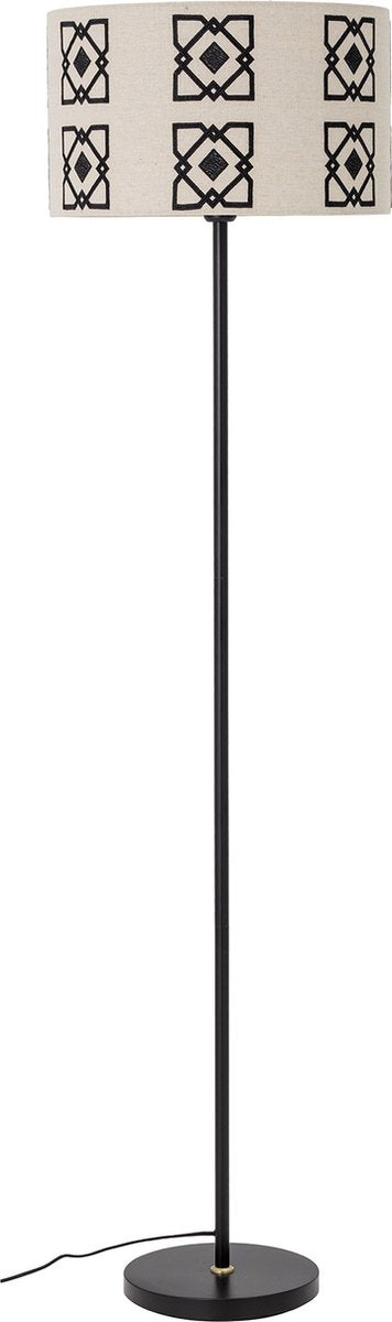 Bloomingville - selita gulvlampe - sort - metal