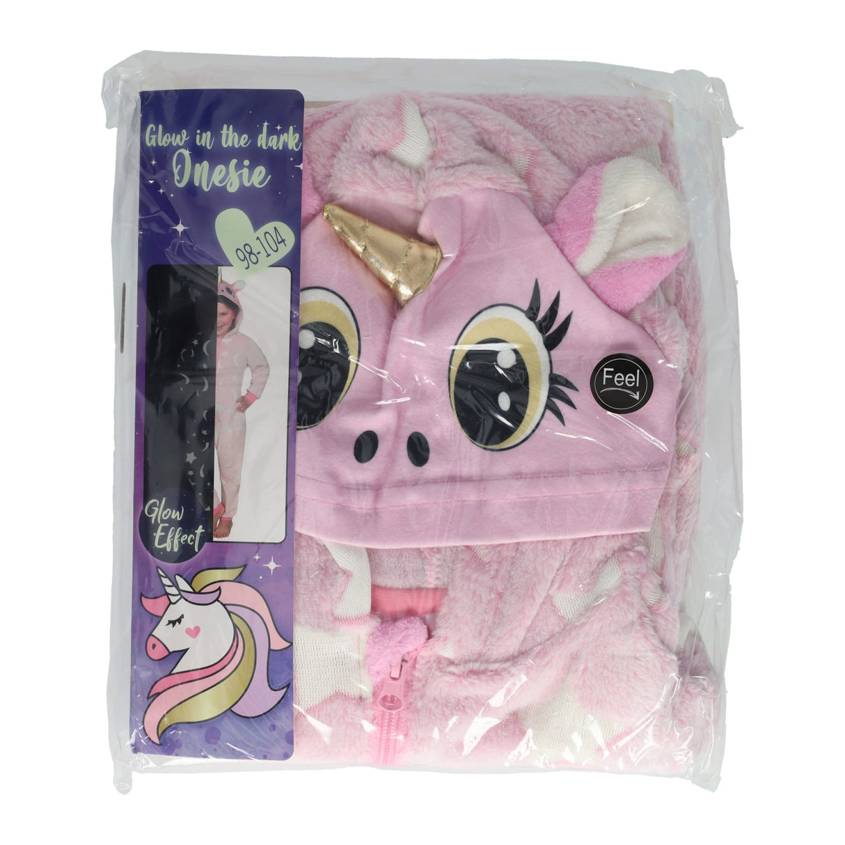 Unicorn onesie størrelse 98-104