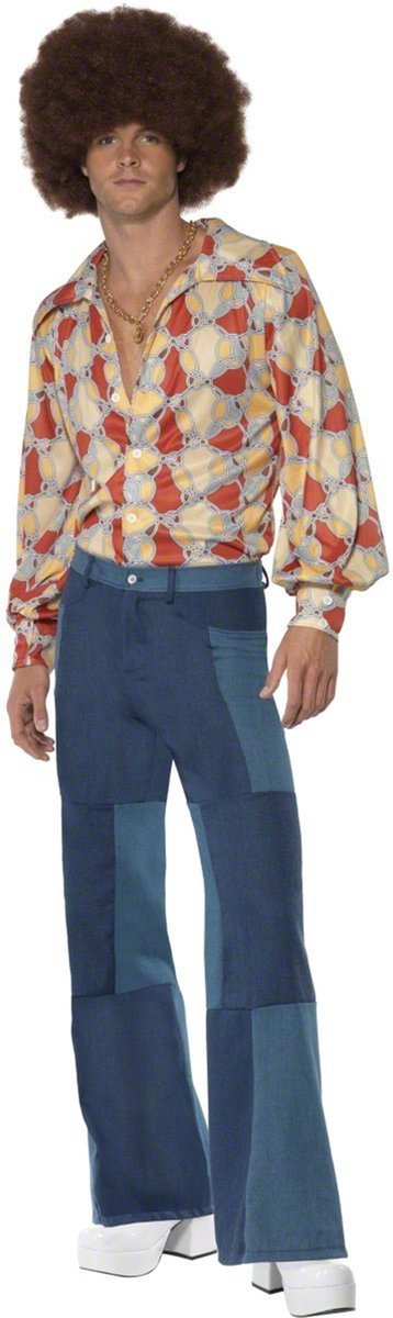 Vegaoo discobukser til mænd - fancy dress - medium