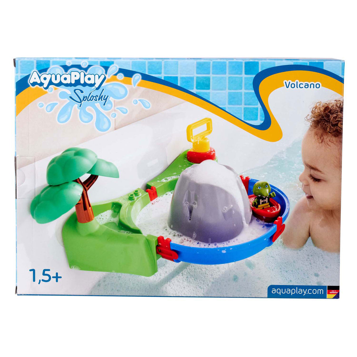 Aquaplay sploshy vulkanbadelegesæt
