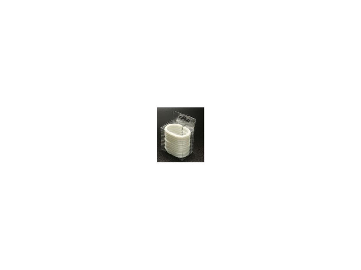 Wicotex douchegordijnringen 5,5x4cm pak a 12 ringen