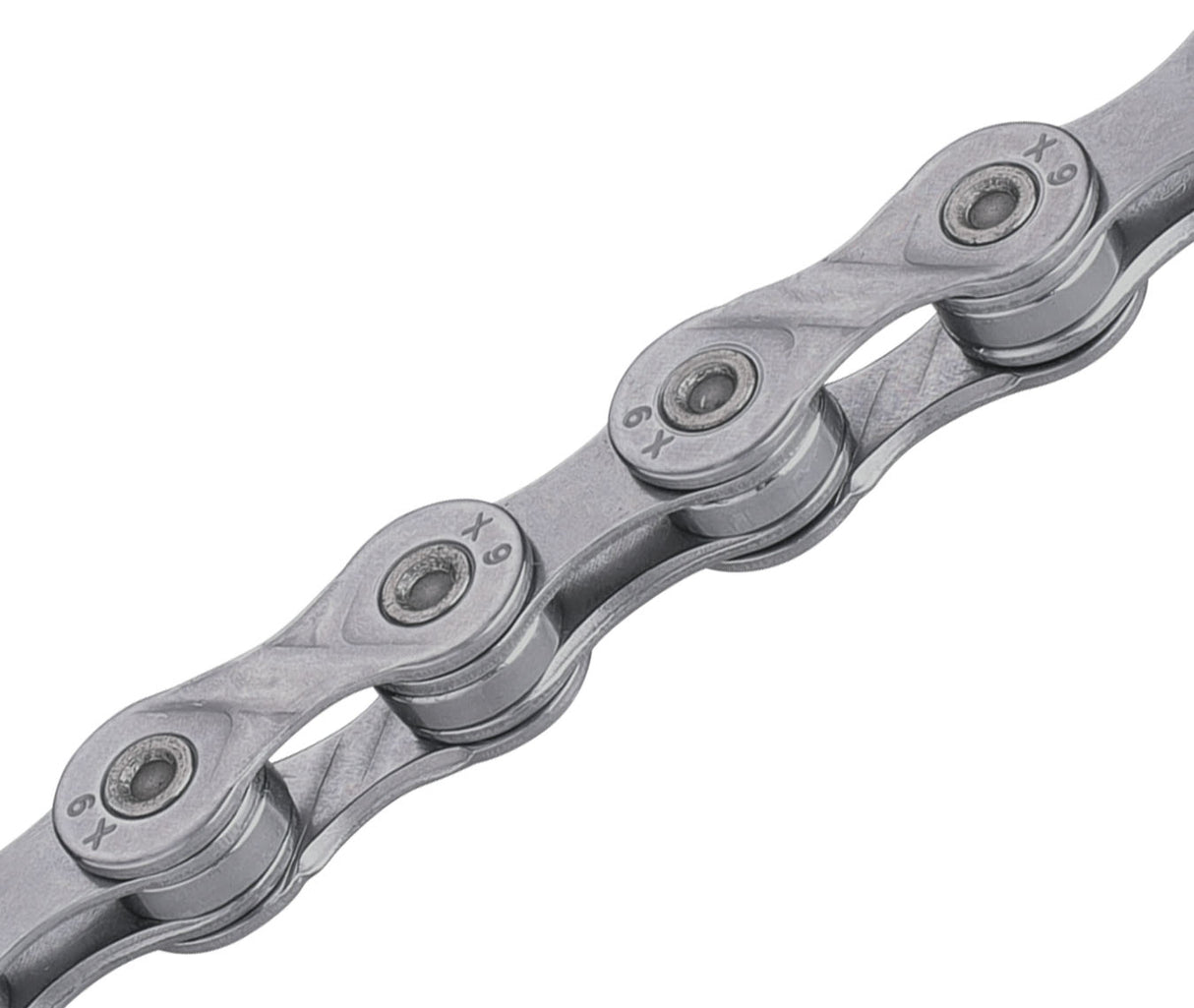 KM C X9 Bicycle Chain 9 Speed 1 2x3 32 116 Silvers Silver