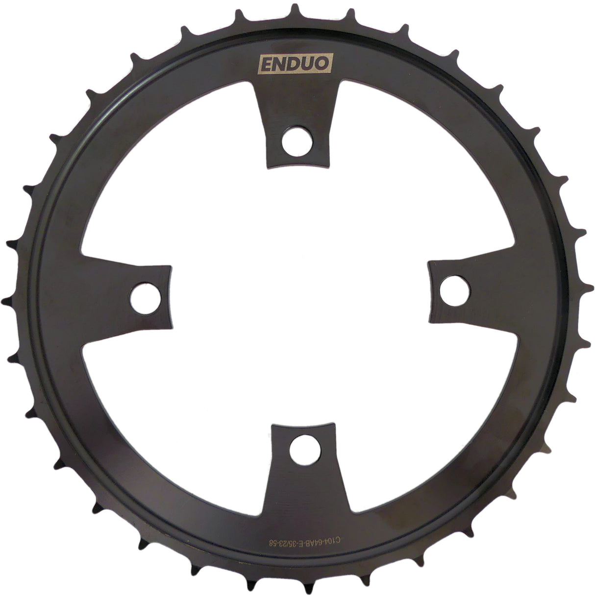 Enduo cargo kædering 64t 4-b 104-bcd cl-45.5 53.0 - sort