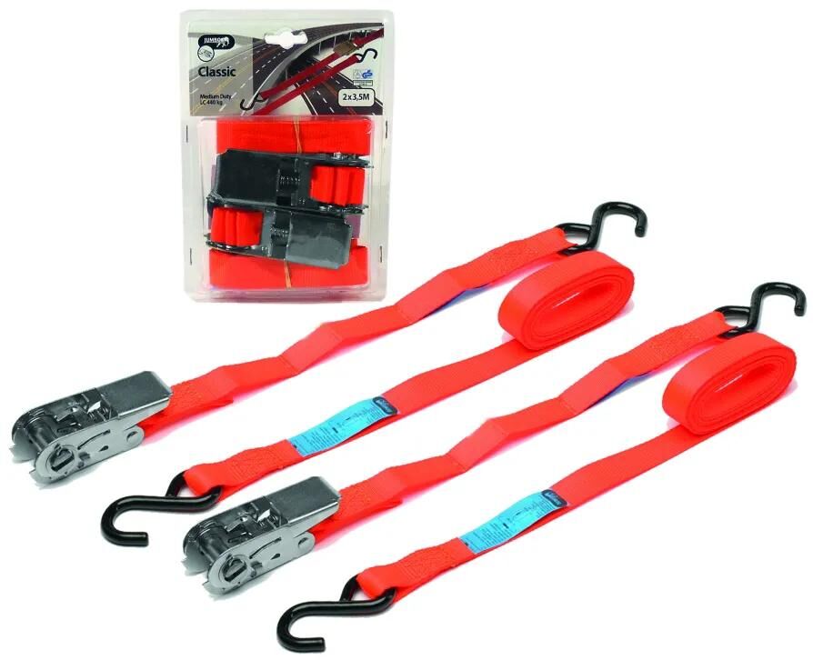 Ad stram strop jumbo surringsrem 350cm pakk. en. 2 stk.